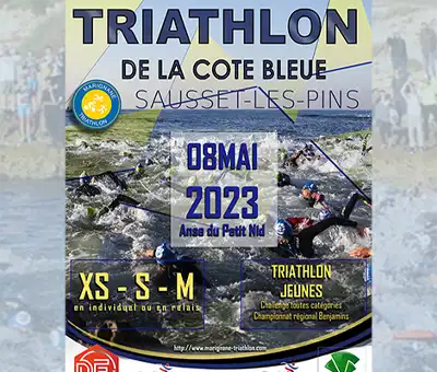 flyer Triathlon de Sausset - 08 Mai 2023 | Marignane Triathlon