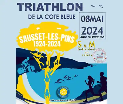 08 Mai 2024 | Triathlon de la Côte Bleue | Sausset-Les-Pins | Communication en avant-première Evènement sportif